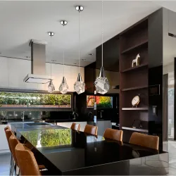 LED visilica Aquaria hrom SCHULLER