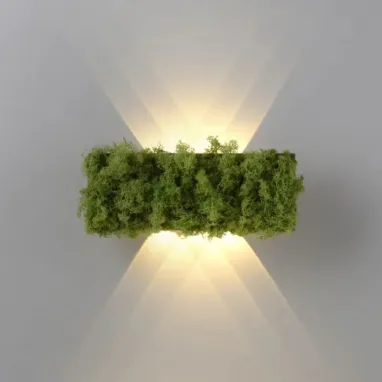 LED zidna svetiljka sa islandskom mahovinom Green Carlo PAUL NEUHAUS