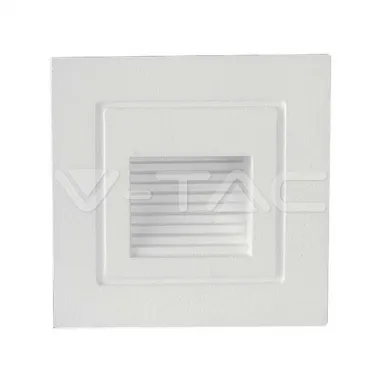 LED vodootporna svetiljka za stepenice ugradna bela 3W V-TAC