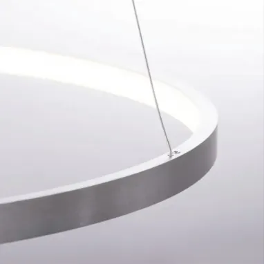 LED visilica sa dva prstena siva JUST LIGHT