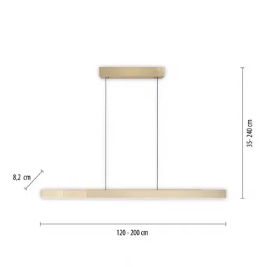 LED visilica Pure-moto-rise podesiva PAUL NEUHAUS