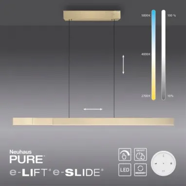 LED visilica Pure-moto-rise podesiva PAUL NEUHAUS
