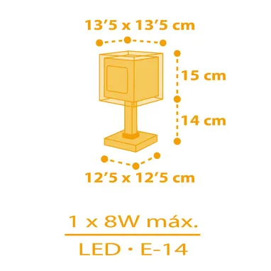 Dečija stona lampa Moja Farma DALBER (manja)