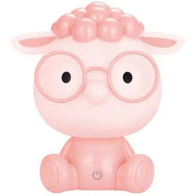 Stona dečija lampa roze Owca punjivi 5VDC ZUMA LINE