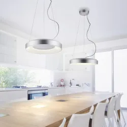 LED luster Anika srebrni CCT-dimabilni-TUYA JUST LIGHT