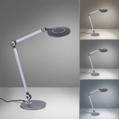 Stona lampa sivo - crna JUST LIGHT