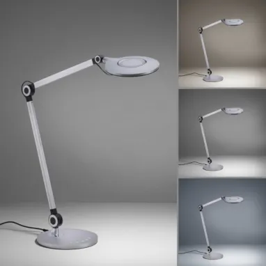 Stona lampa radna siva JUST LIGHT