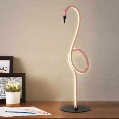 LED stona lampa Flamingo roze ELSTEAD