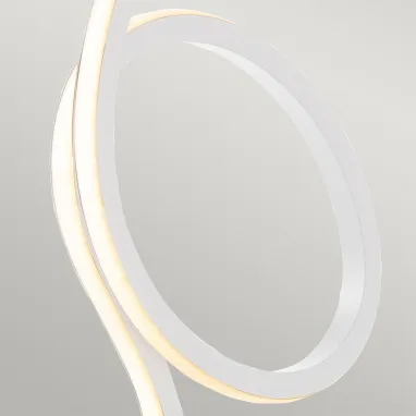 LED stona lampa Flamigo bela ELSTEAD