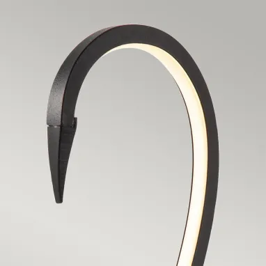 LED stona lampa Flamigo crna ELSTEAD