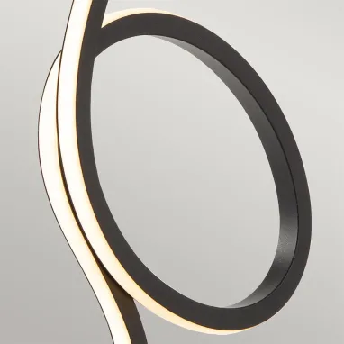 LED stona lampa Flamingo crna ELSTEAD