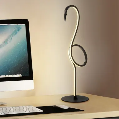 LED stona lampa Flamigo crna ELSTEAD
