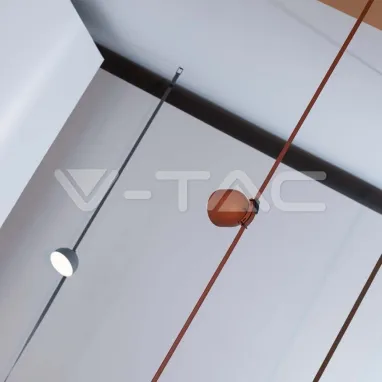 Provodni flat kabal za fabric tracklight seriju begonija crveni 10m V-TAC