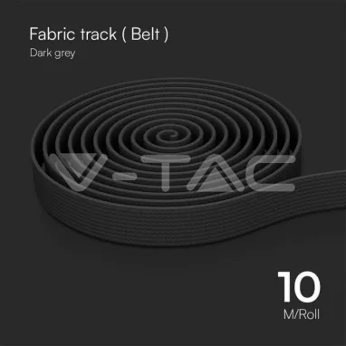 Provodni flat kabal za fabric tracklight seriju begonija crni 10m V-TAC