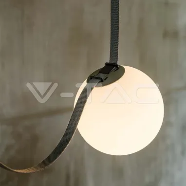 Provodni flat kabal za fabric tracklight seriju begonija crni 10m V-TAC