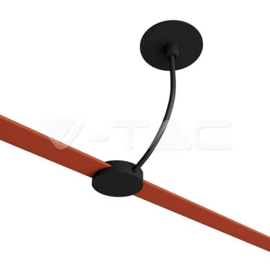 Središnji napojni element za fabric tracklights ugradni V-TAC