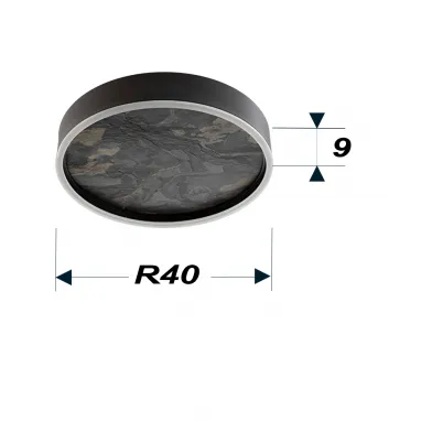 LED plafonska svetiljka Stone manja CCT SCHULLER