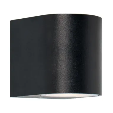 Spoljna lampa crna obla Harmonia 1xGU10 ZUMA LINE