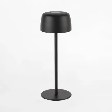 Stona punjiva lampa crna Poco u IP zaštiti ZUMA LINE