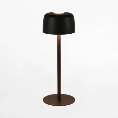 Stona punjiva lampa crna Poco u IP zaštiti ZUMA LINE