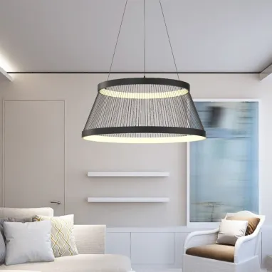 LED visilica Balu crna CCT Zuma Line