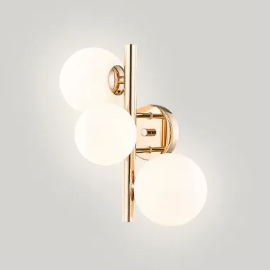 Zidna lampa Molecule zlatna Zuma Line