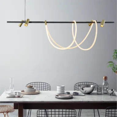 LED luster Balbo sa reflektorima CCT Zuma Line