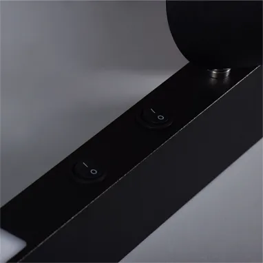 Plafonska svetiljka Manari crna Zuma Line