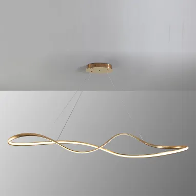 LED luster Lia zlatni dimabilni CCT SCHULLER