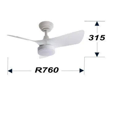 Ventilator tropic beli SCHULLER