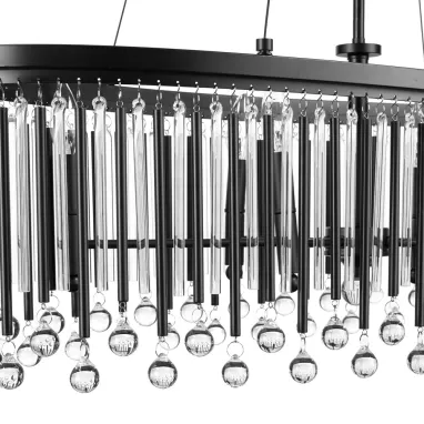 Luster Piper 6xE14 espresso ELSTEAD