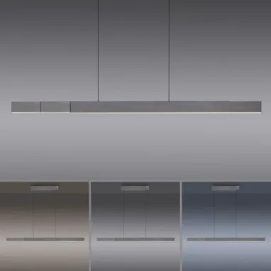 LED visilica Pure-moto-rise podesiva siva PAUL NEUHAUS
