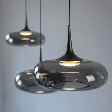 LED visilica POSH siva dimabilna sa comfort liftom PAUL NEUHAUS