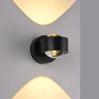 LED zidna svetiljka Chia crna PAUL NEUHAUS
