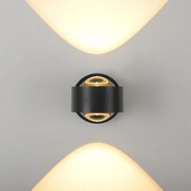 LED zidna svetiljka Chia crna PAUL NEUHAUS