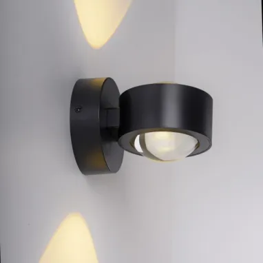 LED zidna svetiljka Chia crna PAUL NEUHAUS