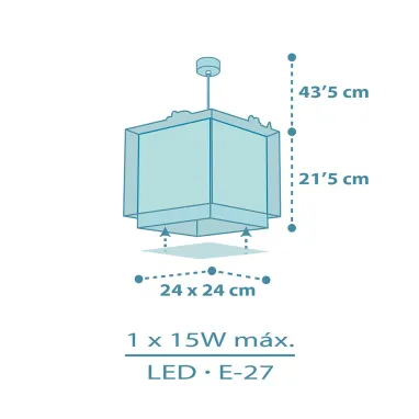 Dečiji luster Baby Dinos DALBER