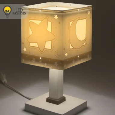 Dečija stona lampa Moonlight bež DALBER