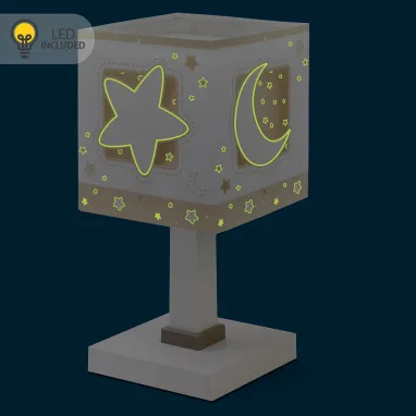 Dečija stona lampa Moonlight bež DALBER
