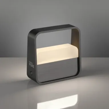 LED punjiva stona lampa PURE Go siva PAUL NEUHAUS