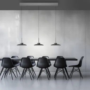 LED visilica PURE Moon siva dimabilna comfort lift PAUL NEUHAUS