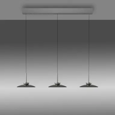 LED visilica PURE Moon siva dimabilna comfort lift PAUL NEUHAUS