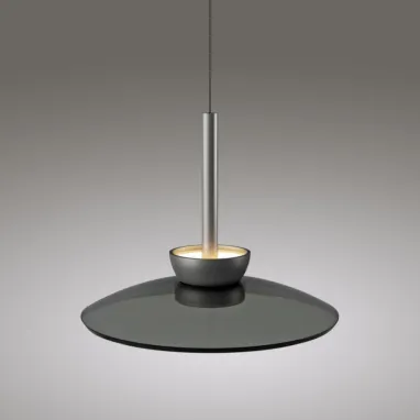 LED visilica PURE Moon siva dimabilna comfort lift PAUL NEUHAUS