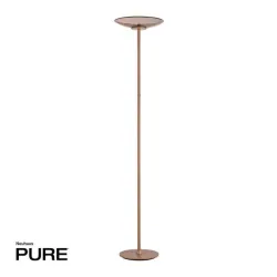 LED podna lampa PURE Moon bronzana dimabilna PAUL NEUHAUS