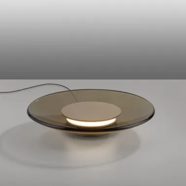 LED stona lampa PURE Moon bronzana dimabilna PAUL NEUHAUS
