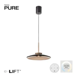 LED visilica PURE E-Moon bronzana dimabilna PAUL NEUHAUS