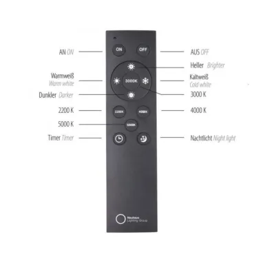 LED plafonska svetiljka Pure Lines okrugla crna dimabilna PAUL NEUHAUS