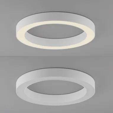 Plafonska svetiljka PURE Lines okrugli snow PAUL NEUHAUS