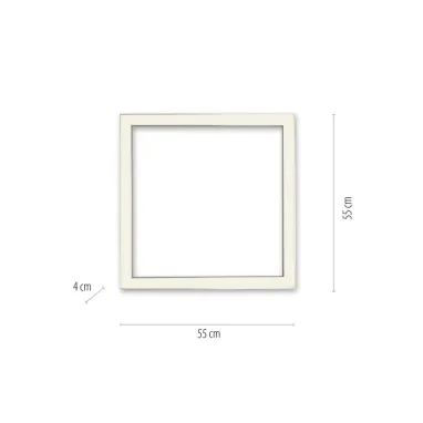 LED plafonska svetiljka Pure Lines Square dimabilna CCT PAUL NEUHAUS