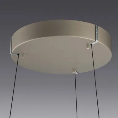 LED luster PURE E-Loop bronzani CCT dimabilni PAUL NEUHAUS
